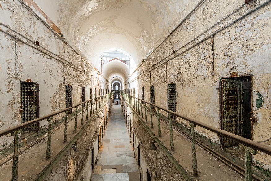 Doen in Philadelphia Eastern State Penitentiary